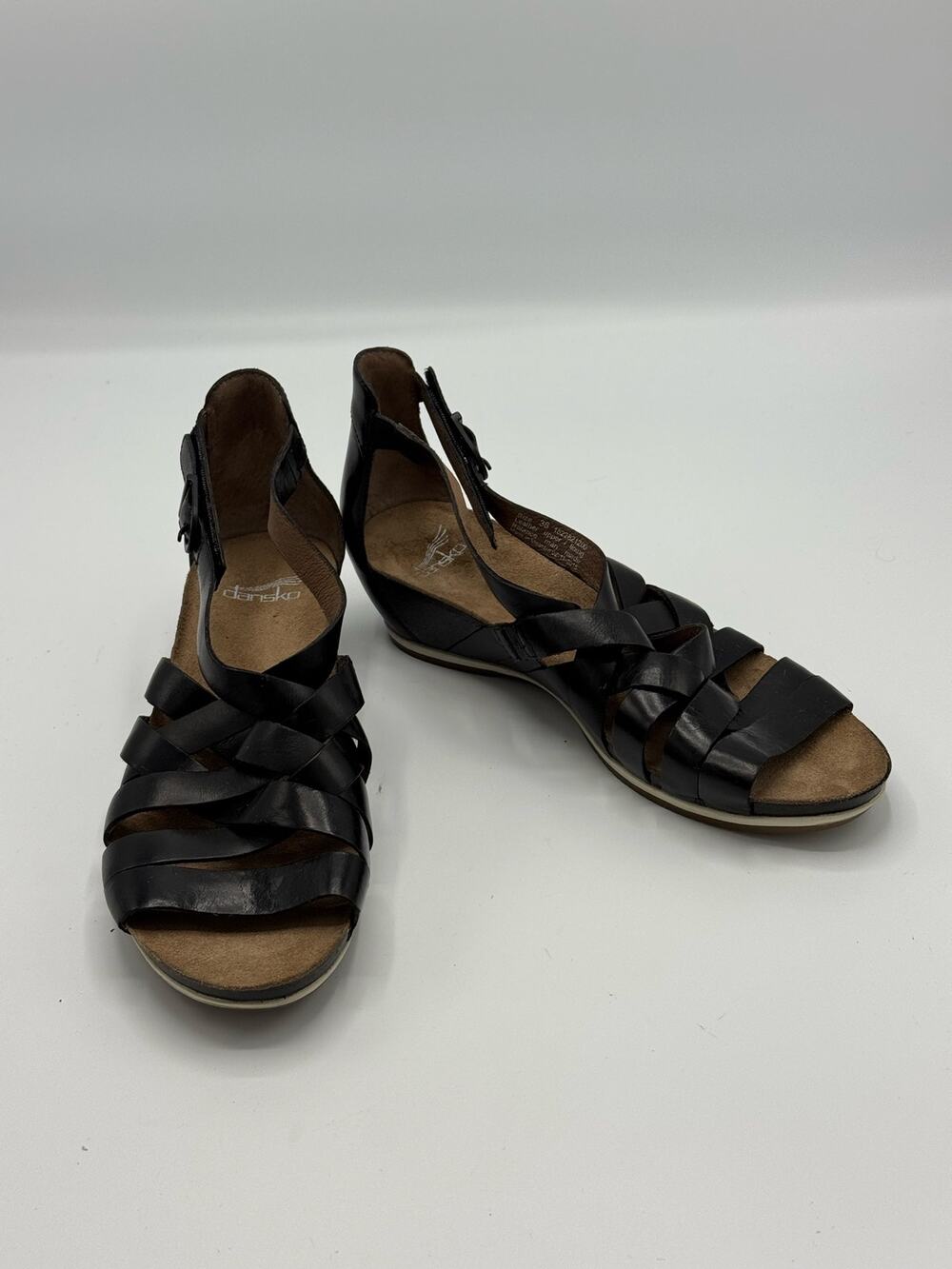 Dansko Vivian Women’s Gladiator Sandals Black Size EU 38 US 7.5-8